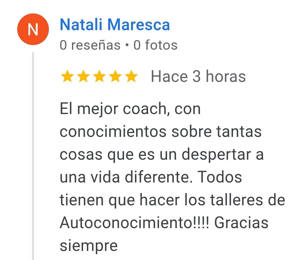 Testimonio de Natali Maresca